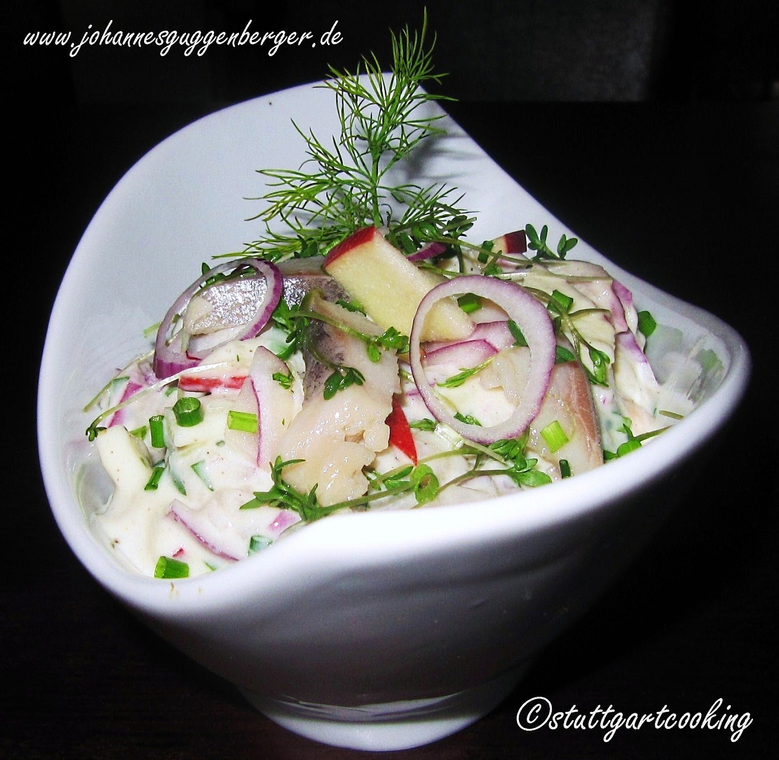 stuttgartcooking: Matjessalat nach Art des Hauses